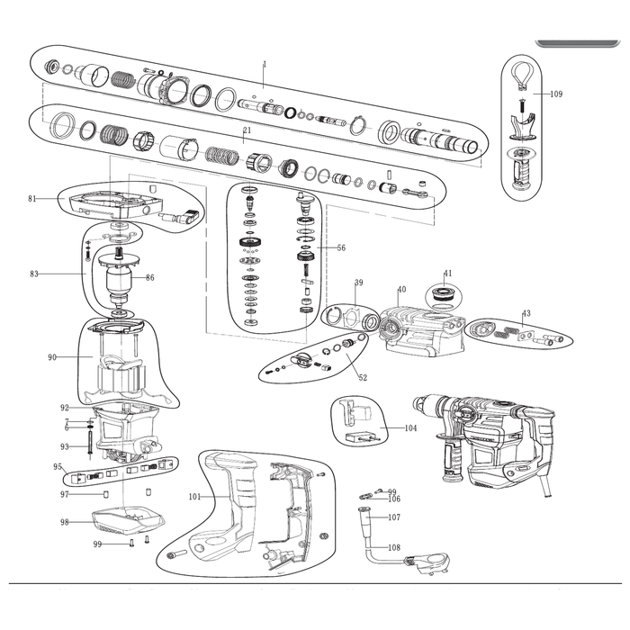 Draper Switch Assembly YSDSHD1500E-104