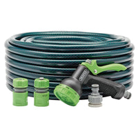 Draper Garden Hose and Spray Gun Kit, 12mm Bore, 30m - GH2/GW16