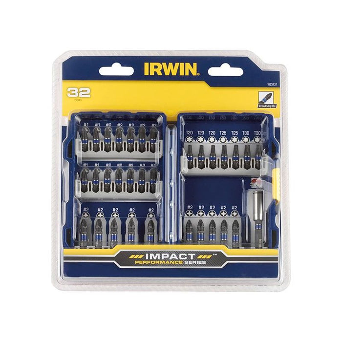 Irwin® Impact Screwdriver Bit Set, 32 Piece IRWIN® - Town Tools