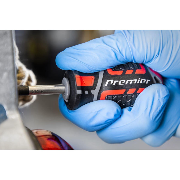 Sealey Premier Premier GripMAX Stubby Screwdriver Set 3pc AK4328 Sealey Premier - Town Tools 
