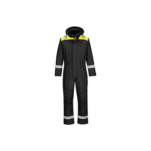Portwest Pw3 Winter Coverall Small PW353BKYS Portwest - Town Tools 