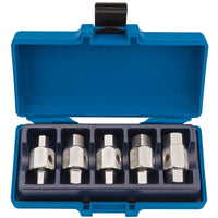 Draper Drain Plug Key Set (5 Piece) - DPK/SET