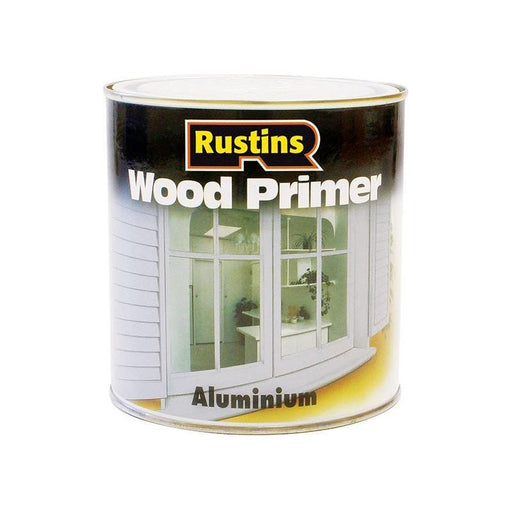 Rustins Aluminium Wood Primer 250ml Rustins - Town Tools