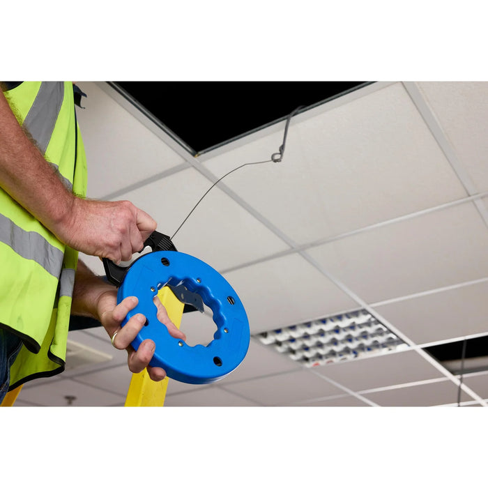 Draper Electricians Draw Tape in Plastic Case, 15m - EDTC/B