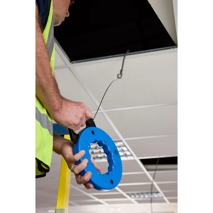 Draper Electricians Draw Tape in Plastic Case, 15m - EDTC/B