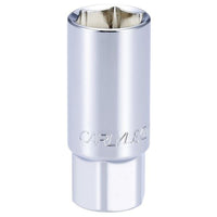 Carlyle Tools Socket - Spark Plug Sae - Rubber Insert Standard - 1/2In.