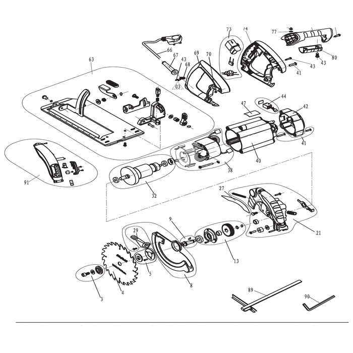 Draper Parallel Guide YCS1300D185-89