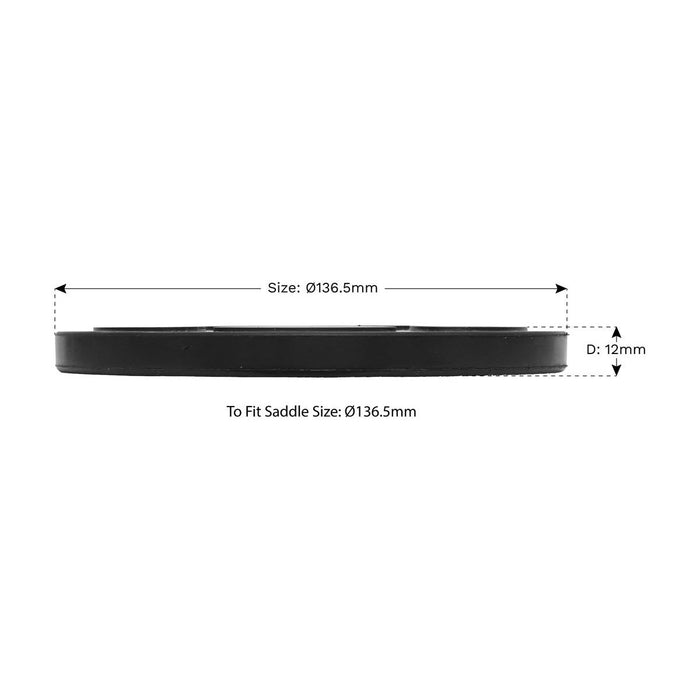 Sealey Safety Rubber Jack Pad Type B JP08 Sealey - Town Tools 