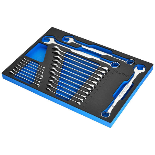 Draper Bunker Open End Spanner Set in EVA Foam Inlay (21 Piece) Draper - Town Tools