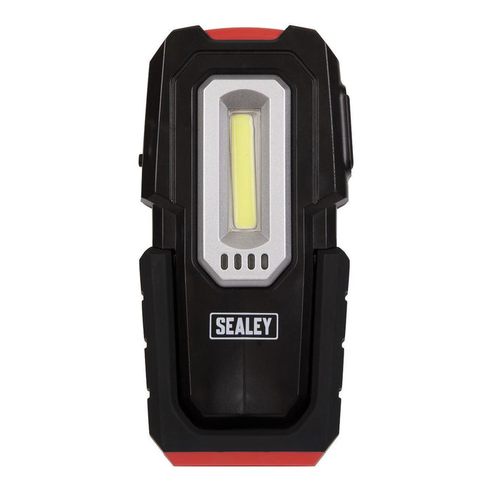 Sealey Inspection Light 3W COB & 1W SMD LED Wireless Rechargeable LEDWC03 Sealey - Town Tools 