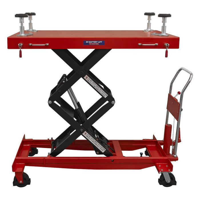 Sealey High Lift EV Battery Lift/Hydraulic Platform Truck 1000kg Capacity Sealey - Town Tools 