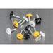 Sealey Numberplate Screw Assortment 4.8mm x 18mm 195pc - Plastic Enclosed Head Sealey - Town Tools 