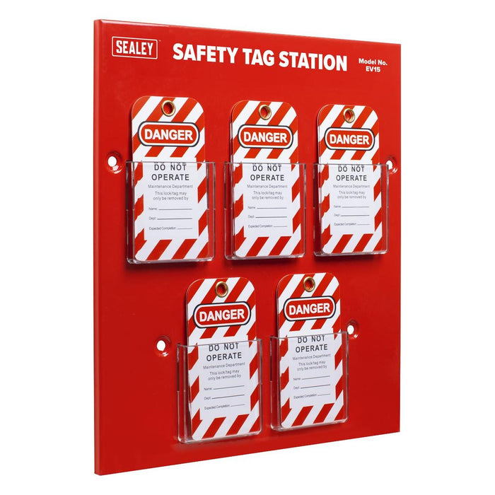 Sealey Safety Tag Station EV15 Sealey - Town Tools