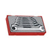 Teng Tools Ratcheting Combination Spanner Set RS TT1 8 Pieces Teng Tools - Town Tools 