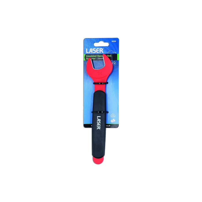 Laser Insulated Open Ended Spanner 24mm 8556 Laser - Town Tools 