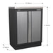 Sealey Modular 2 Door Floor Cabinet 680mm APMS52 Sealey - Town Tools 