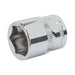 Silverline Socket Set 1/4" Drive Metric 6pt 13pce 4 - 14mm Silverline - Town Tools 