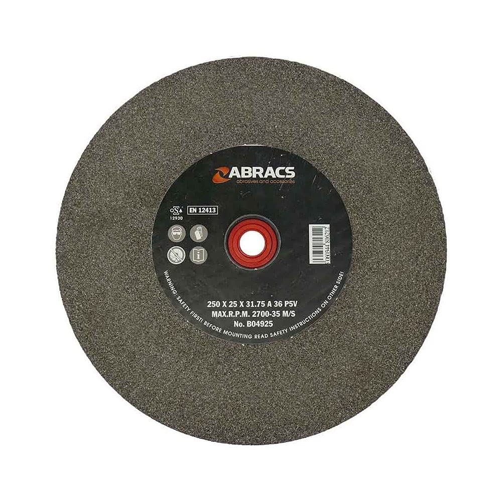 Abracs PHGW15020A036 Bench Grinder Wheel - 150mm x 20mm x 36g AL/OX ABRACS - Town Tools 