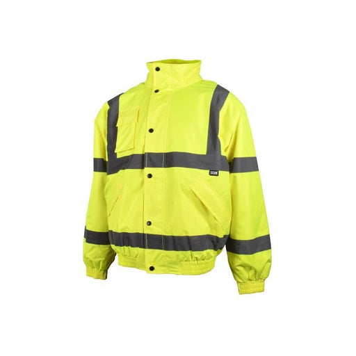Scan Hi-Vis Yellow Bomber Jacket - L (44in) Scan - Town Tools
