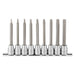 Teng Tools 3/8" Long TX Bit Socket Clip Rail Set 9 Pieces Teng Tools - Town Tools 