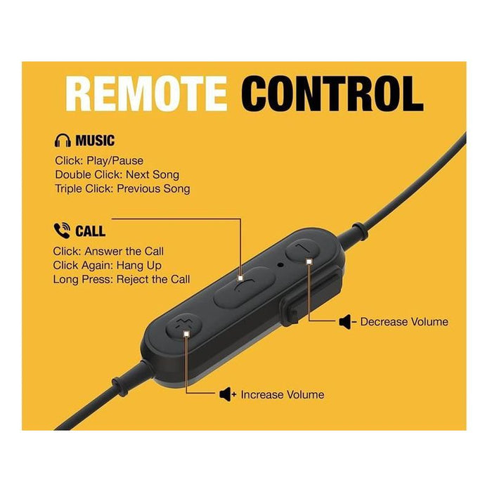 Dewalt Telecoms Jobsite Wired Earphones DEWALT Telecoms - Town Tools