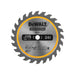 Dewalt Power Tools DT20420 TCT Construction Circular Saw Blade 115 x 9.5mm x 24T DeWALT Power Tools - Town Tools