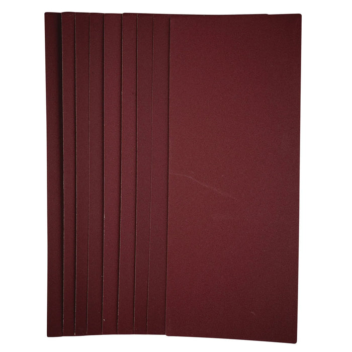 Draper 1/2 Sanding Sheets, 115 x 280mm, 240 Grit (Pack of 10) - SSA6