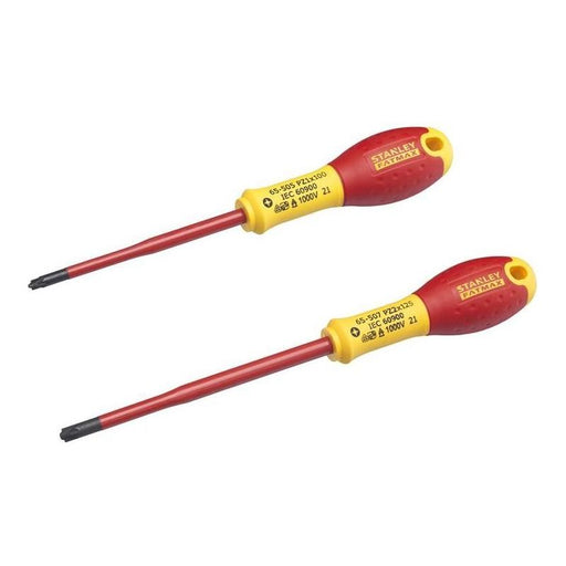 Stanley® Hand Tools FatMax® VDE Insulated Borneo PZ Scewdriver Set, 2 Piece STANLEY® Hand Tools - Town Tools
