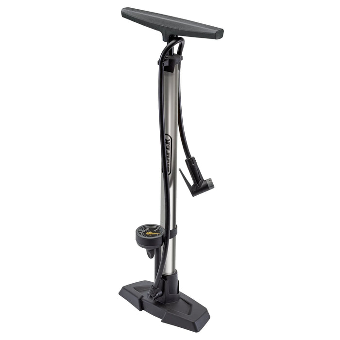 Draper Dual Connector Bicycle Track Pump - BK-TP