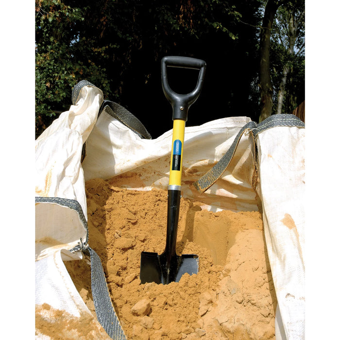 Draper Round Point Mini Builders Shovel with Fibreglass Shaft - BSRPFG