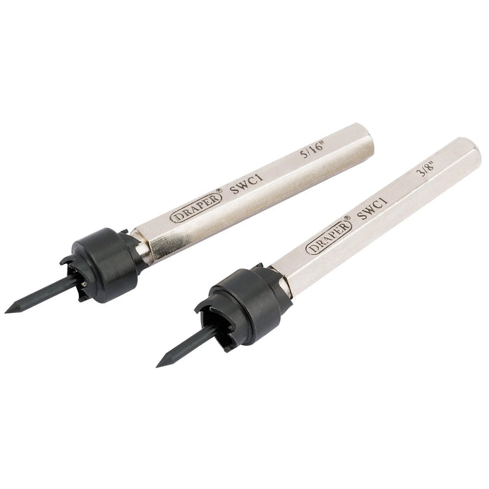 Draper Spot Weld Cutter Set, 3/8" and 5/16" - SWC1