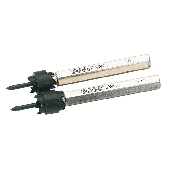 Draper Spot Weld Cutter Set, 3/8" and 5/16" - SWC1