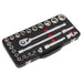Sealey Premier Platinum Premier Platinum Socket Set 1/2"Sq Drive 24pc AK7924 Sealey Premier Platinum - Town Tools 