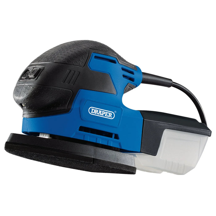 Draper 230V Tri-Base Detail Sander, 220W - TPS220D
