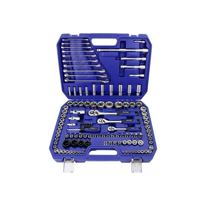 Bluespot Tools 1/2in, 3/8in & 1/4in Metric Socket Set, 120 Piece BlueSpot Tools - Town Tools