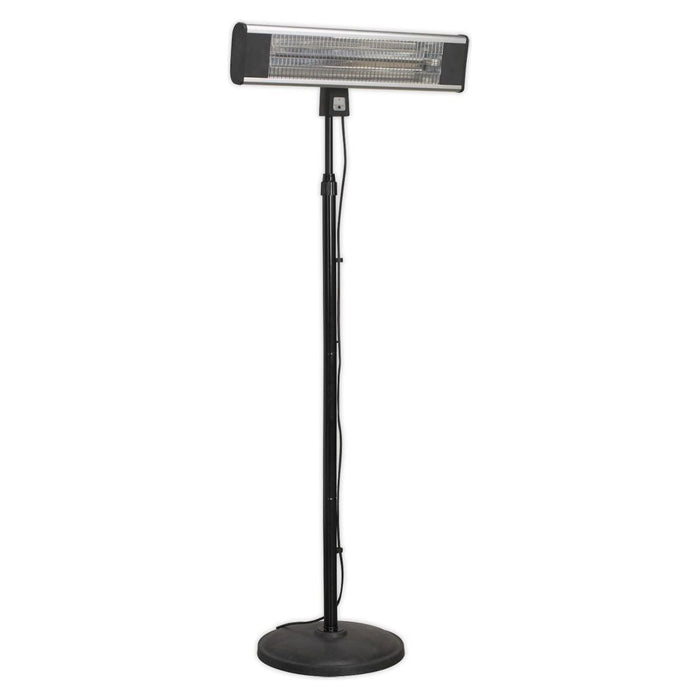 Sealey High Efficiency Carbon Fibre Infrared Patio Heater 1800W/230V with Telesc