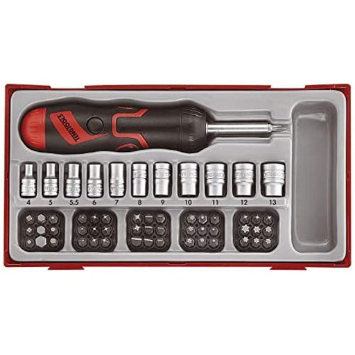 Teng Tools Angled Ratcheting Bits Driver Set TT1 64 Pieces Teng Tools - Town Tools 