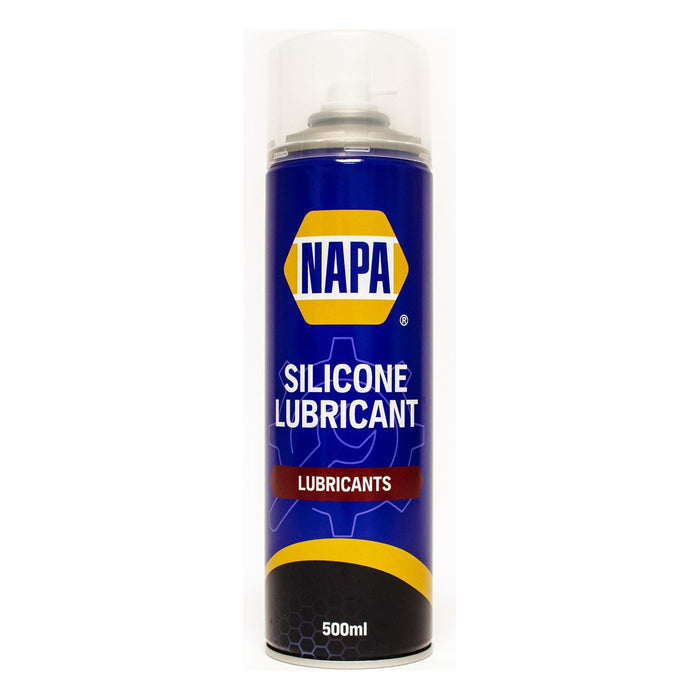 4x NAPA Silicone Lubricant Aerosol Spray Grease Can Water Resistant 500ml
