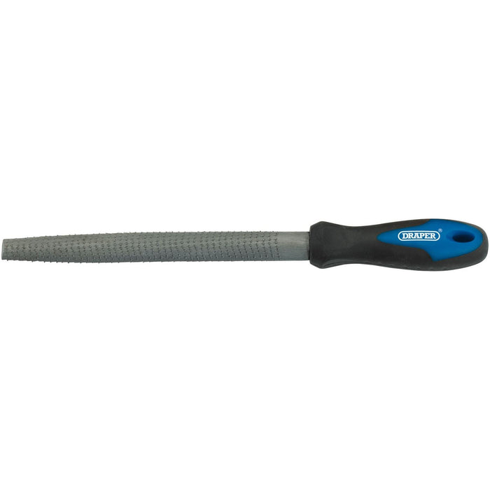 Draper Soft Grip Engineer's Half Round Cabinet Rasp, 200mm 44958 Draper - Town Tools 