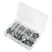 Sealey Nylon Locknut Assortment M4-M16 255pc AB033LN Sealey - Town Tools 