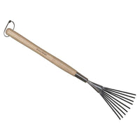 Kent & Stowe Stainless Steel Hand Border Rake, FSC®