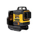 Dewalt Power Tools DCLE34031N 3 x 360° Multi Line Laser 18V Bare Unit DeWALT Power Tools - Town Tools