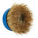 Draper Brassed Steel Crimped Wire Cup Brush, 65mm, M14 41443 Draper - Town Tools 