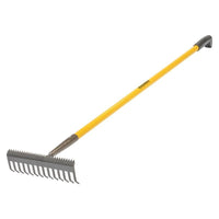 Roughneck Sharp-Edge Soil Rake