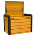 Superline Pro Superline PRO Push-to-Open Topchest 4-Drawer - Orange APPD4O Superline Pro - Town Tools 