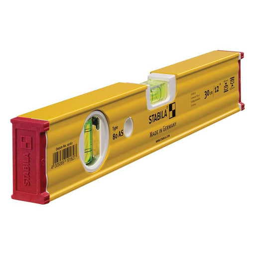 Stabila 80 AS Spirit Level 2 Vial 19162 30cm Stabila - Town Tools
