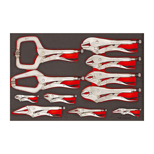 Teng Tools Power Grip Plier Set FOAM4X4 11 Pieces Teng Tools - Town Tools 