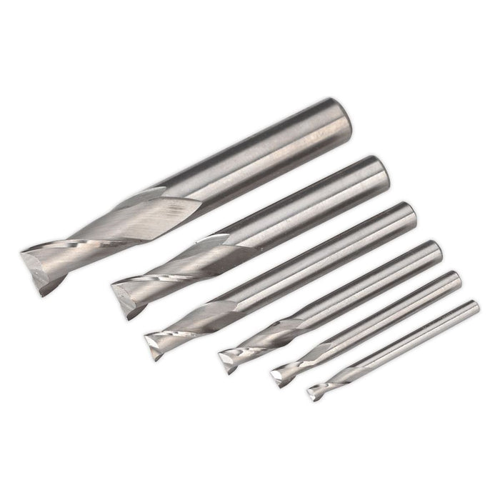 Sealey HSS End Mill Set MT23-10mm SM2503EMSET Sealey - Town Tools 