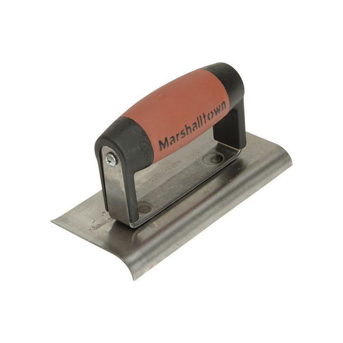 Marshalltown 176D Cement Edger Curved & Straight End DuraSoft® Handle 6 x 3in Marshalltown - Town Tools