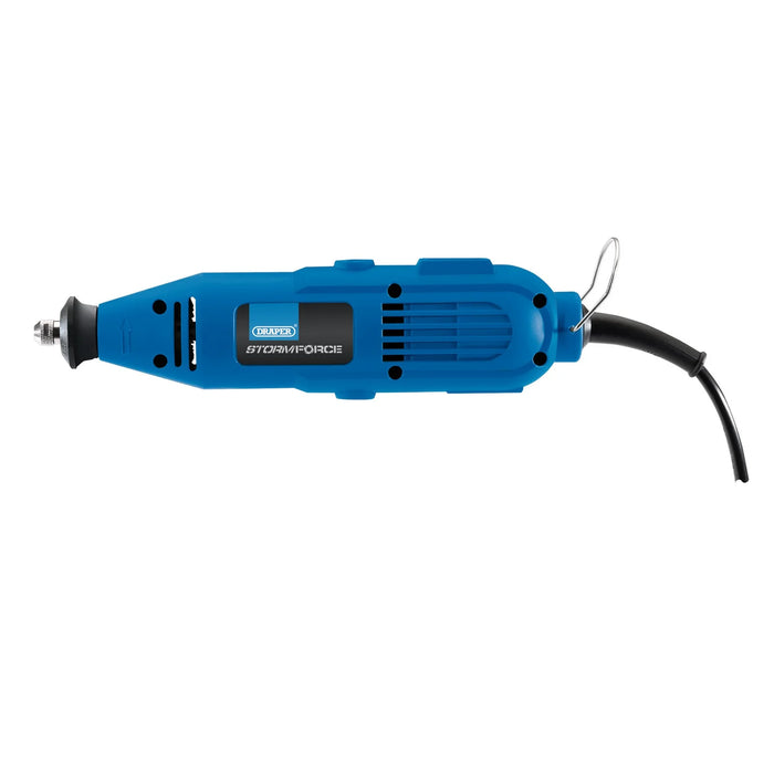 Draper 230V Rotary Multi-Tool Kit, 135W (57 Piece) - MT135SF57